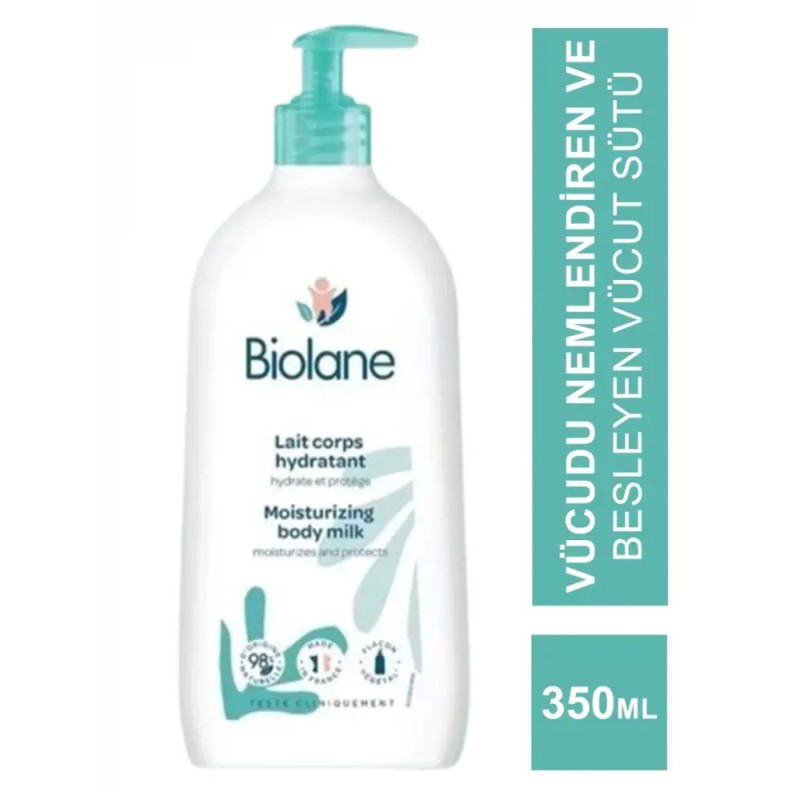Outlet - Biolane Moisturizing Body Milk - Nemlendirici Vücut Sütü - 350 ml