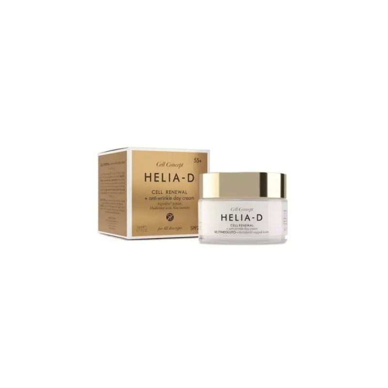 Outlet - Helia-D Cell Concept Hücre Yenileyici Kırışıklık Karşıtı Gündüz Kremi 55+ Spf20 50ml