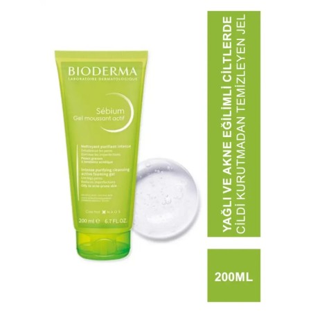 Outlet - Bioderma Sebium Foaming Gel Active 200 ml