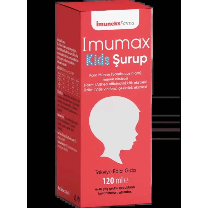 Outlet - İmuneks İmumax Kids Şurup 120 ml