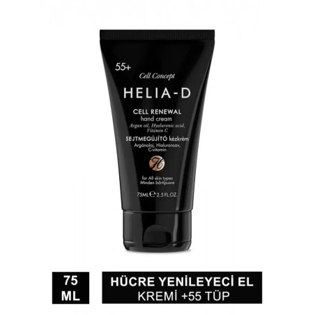 Outlet - Helia-D Cell Concept Hücre Yenileyeci El Kremi +55 Tüp 75 ml