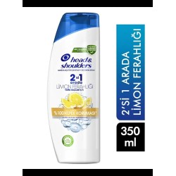 Outlet - Head & Shoulders 2si1 Arada Limon Ferahlığı Kepek Şampuan 350 ml