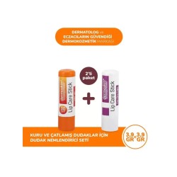 Outlet - Dermoskin Lip Care Stick Spf30+ 2'li Kofre