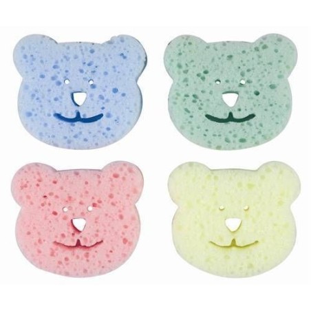 Bebedor Banyo Süngeri Renkli (4 lü Paket)