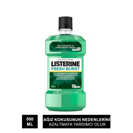 Listerine Fresh Burst Ağız Gargarası 500 ml - Ferah Nane