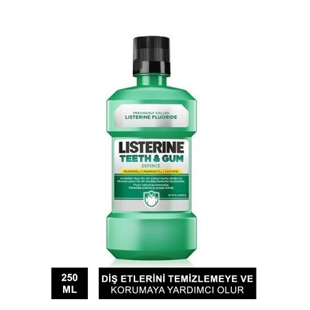 Listerine Teeth & Gum Defence Ağız Gargarası 250 ml - Ferah Nane