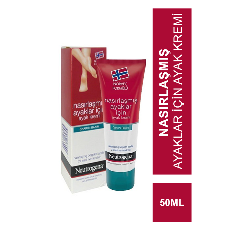 Neutrogena Nasırlaşmış Ayaklar İçin Ayak Kremi 50 ml Neutrogena Nasırlaşmış Ayaklar İçin Ayak Kremi 50 ml