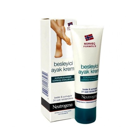 Neutrogena Ayak Bakım Kremi-Kurumuş ve Hasar Görmüş Ayaklar İçin-50ml