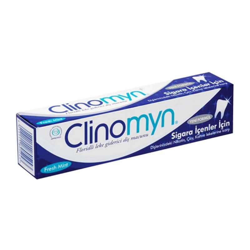 Clinomyn Sigara İçenler İçin Diş Macunu 75ml Clinomyn Sigara İçenler İçin Diş Macunu 75ml