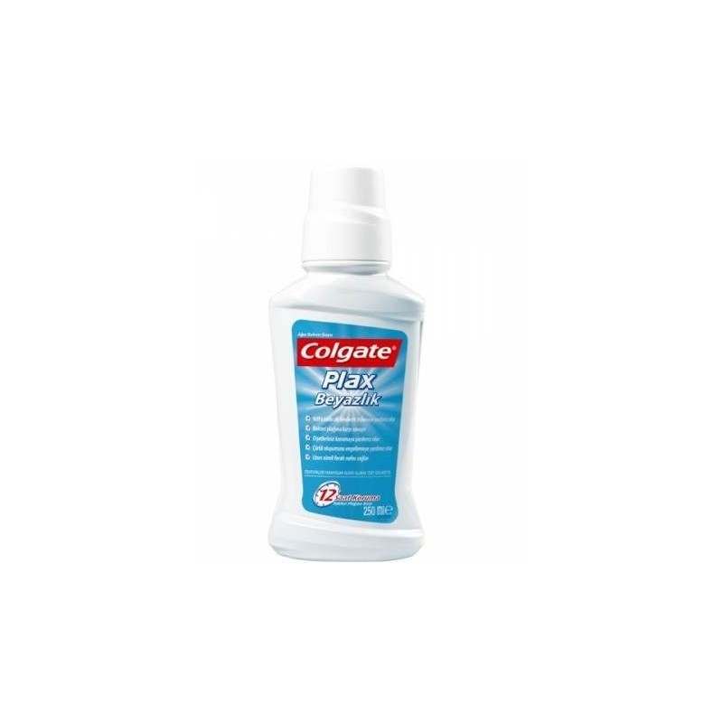 Colgate Plax Ağız Suyu Beyazlık 250 ml Colgate Plax Ağız Suyu Beyazlık 250 ml