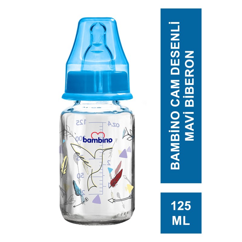 Bambino Klasik Cam Biberon 0-6 Ay 125 ml ( B013 ) Bambino Klasik Cam Biberon 0-6 Ay 125 ml ( B013 )