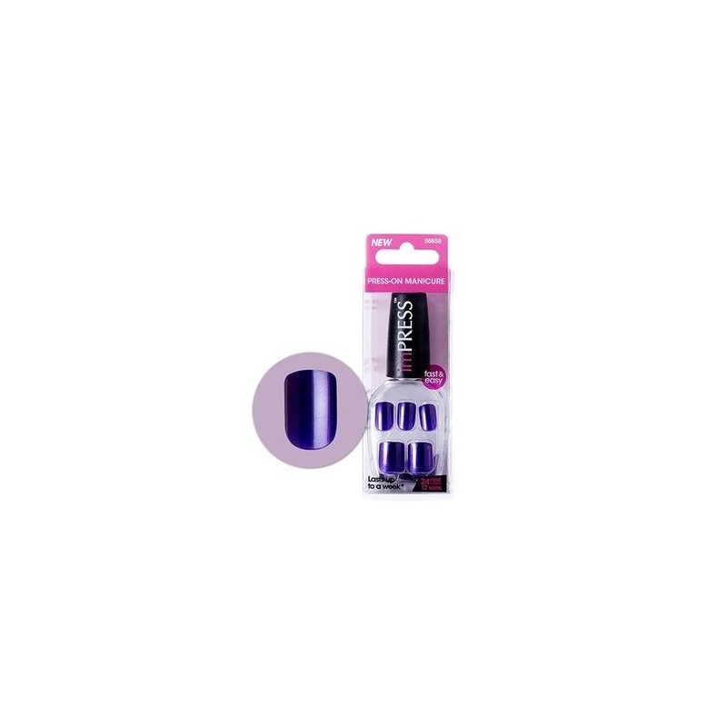 BROADWAY Press-On Manicure 56665 Mor Takma Oje BROADWAY Press-On Manicure 56665 Mor Takma Oje