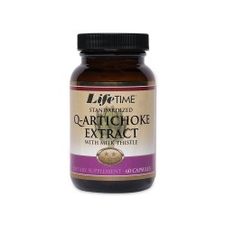 LifeTime Q-Artichoke Extract with Milk Thistle 60 Kapsül