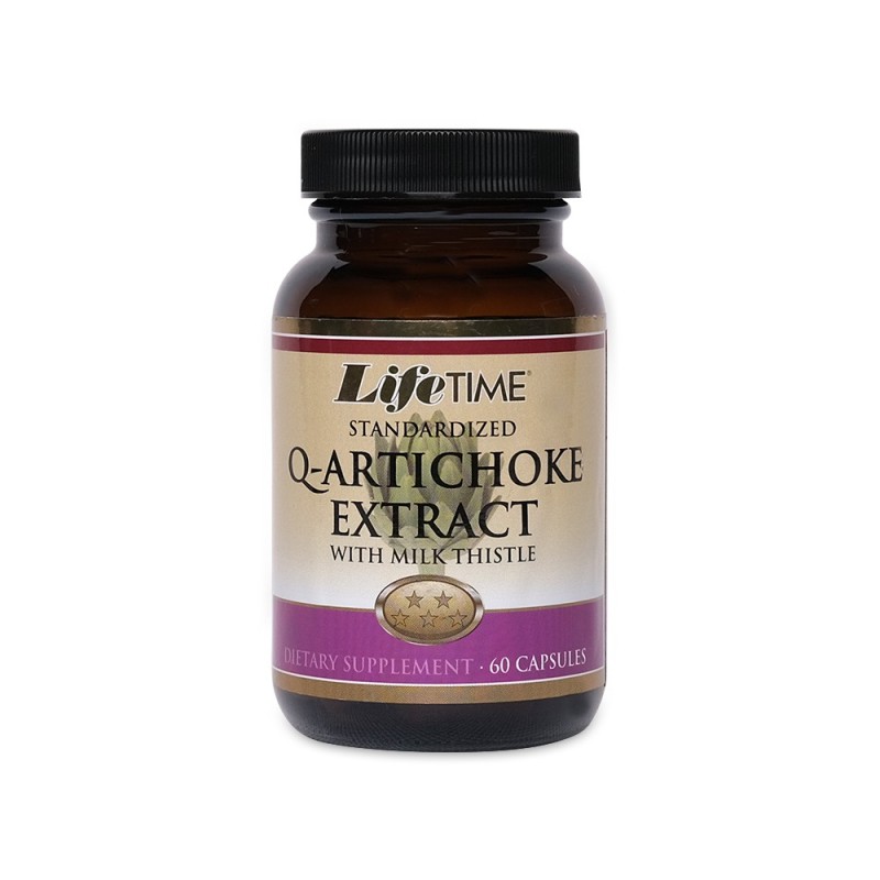 LifeTime Q-Artichoke Extract with Milk Thistle 60 Kapsül LifeTime Q-Artichoke Extract with Milk Thistle 60 Kapsül
