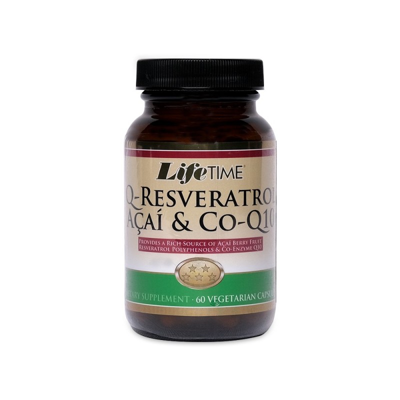 LifeTime Q-Resveratrol Acai & CoQ10 60 Kapsül LifeTime Q-Resveratrol Acai & CoQ10 60 Kapsül