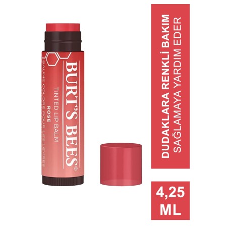 Burts Bees Tinted Lip Balm Kırmızı 4,25 ml Renkli Dudak Bakım Kremi