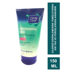 Clean & Clear Derinlemesine Etkili Temizleyici Krem Jel-150ml
