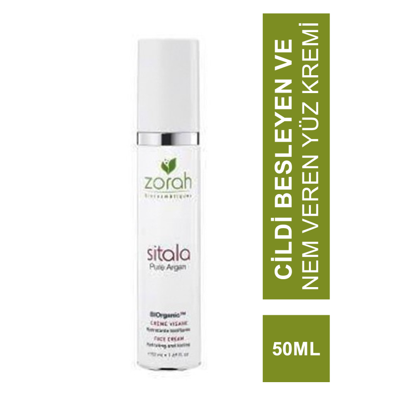 Zorah Sitala 50 ml Besleyici Nemlendirici Yüz Kremi Zorah Sitala 50 ml Besleyici Nemlendirici Yüz Kremi