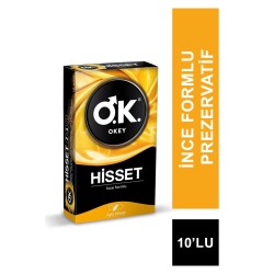 Okey Prezervatif Hisset 10'lu