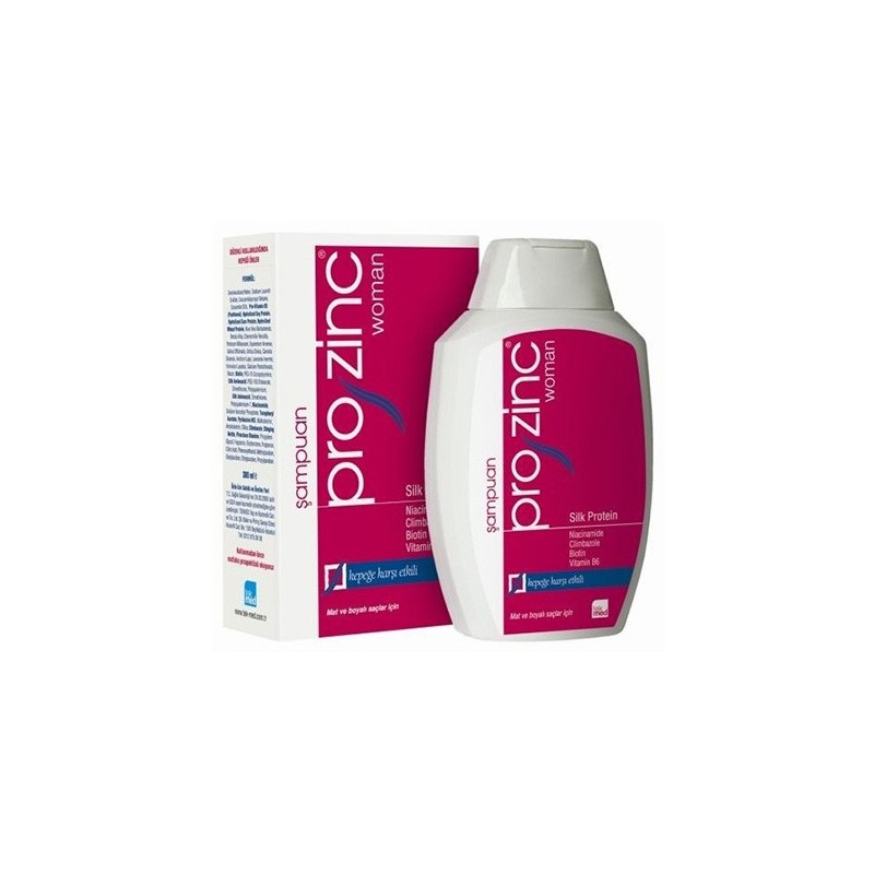 ProZinc Woman Silk Protein Şampuan 300 ml  | TuruncuKasa
