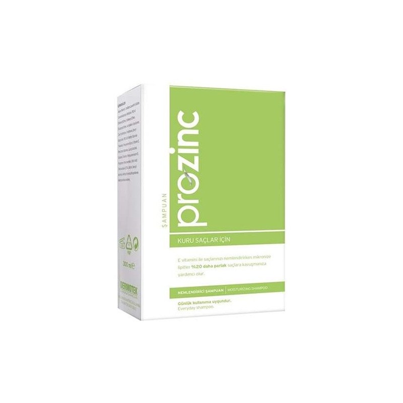 Prozinc Vitamin E Şampuan 300 ml (Kepeğe Karşı Etkili)