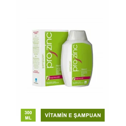 Prozinc Vitamin E Şampuan 300 ml (Kepeğe Karşı Etkili)