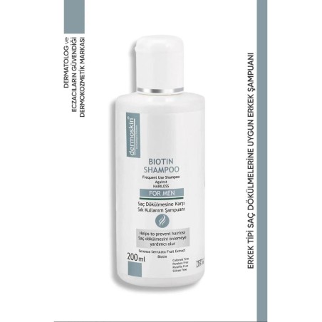 Dermoskin Biotin Şampuan Erkek 200 ml