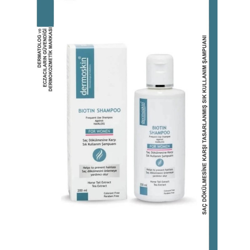 Dermoskin Biotin Şampuan Kadın 200 ml Dermoskin Biotin Şampuan Kadın 200 ml