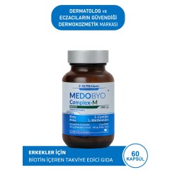Dermoskin NutraFarm Medobyocomplex-M Biotin 60 Kapsül