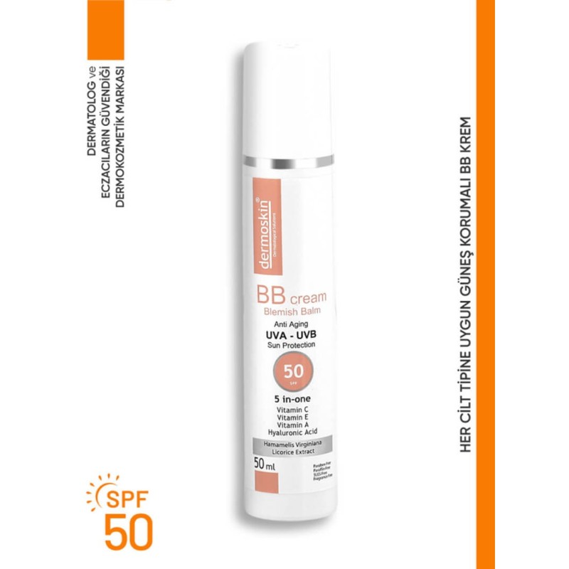 Dermoskin BB Cream SPF 50+ 50 ml Dermoskin BB Cream SPF 50+ 50 ml