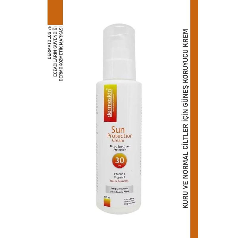 Dermoskin SPF 30 Sun Protection Güneş Kremi 100 ml Dermoskin SPF 30 Sun Protection Güneş Kremi 100 ml