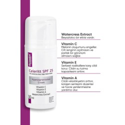 Dermoskin Celeritt SPF 25 Cream 30 ml Bakım Kremi