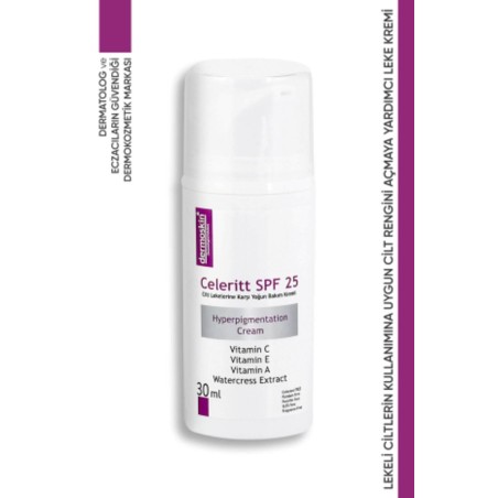 Dermoskin Celeritt SPF 25 Cream 30 ml Bakım Kremi