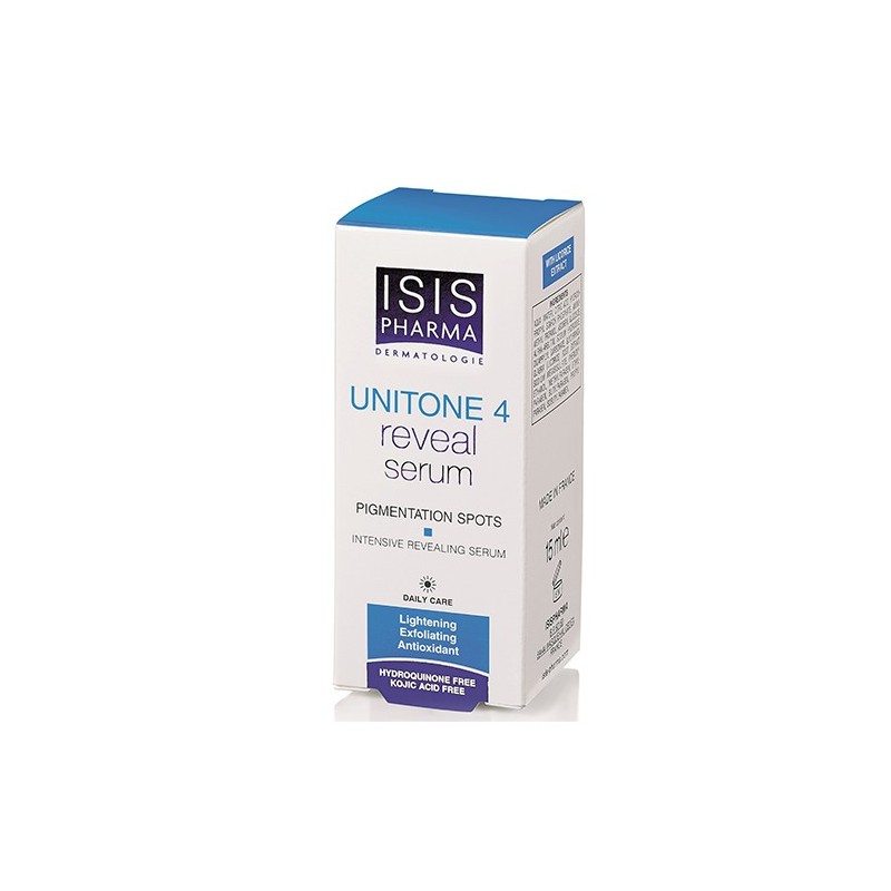 Isis Pharma Unitone 4 White+Reveal Serum 15ml Isis Pharma Unitone 4 White+Reveal Serum 15ml