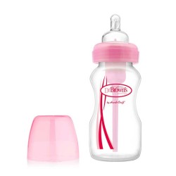 Dr. Brown's Options 91305 Geniş Ağızlı Biberon 270 ml Pembe