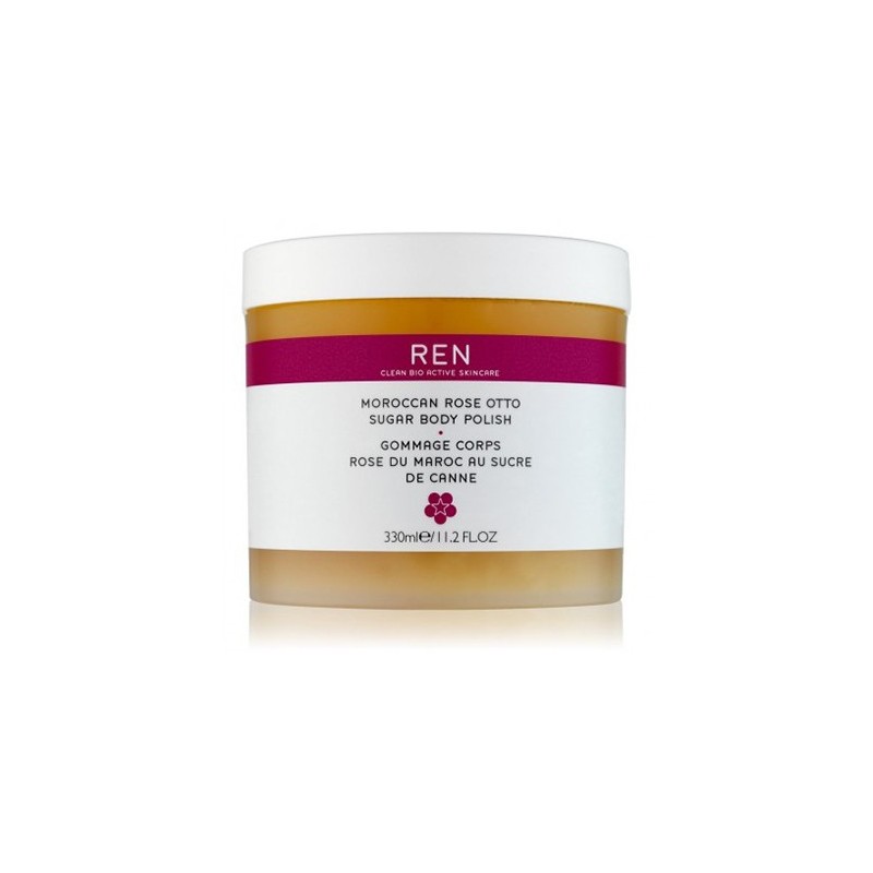 REN Moroccan Rose Otto Sugar Body Polish 330ml REN Moroccan Rose Otto Sugar Body Polish 330ml