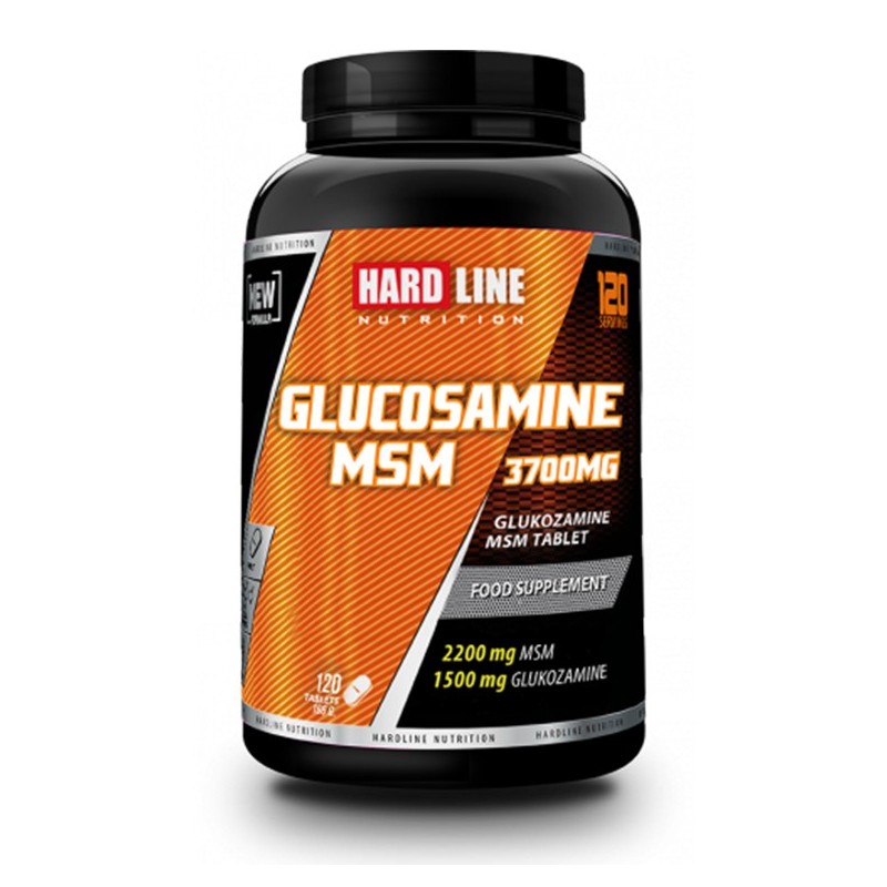 Hardline Glucosamine Msm 120 Tablet