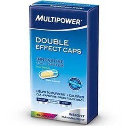 Multipower Double Effect  45 Caps CLA+Biber+YeşilÇay+Chromium