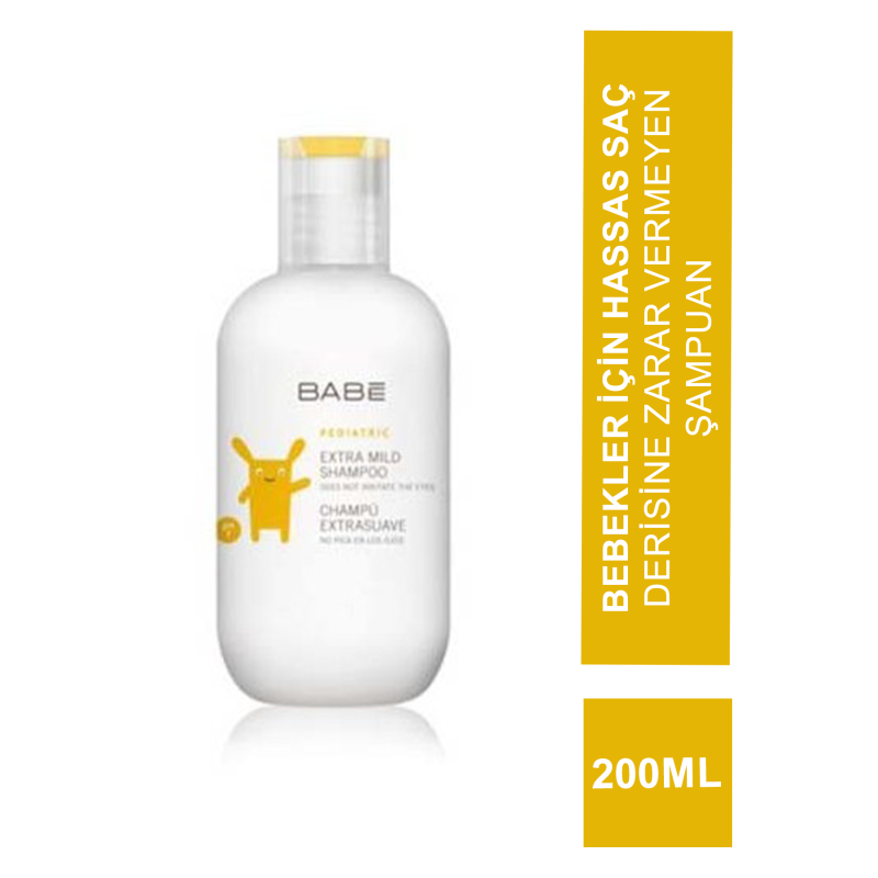 Babe Pediatrik Ekstra Yumuşak Şampuan 200 ml Babe Pediatrik Ekstra Yumuşak Şampuan 200 ml