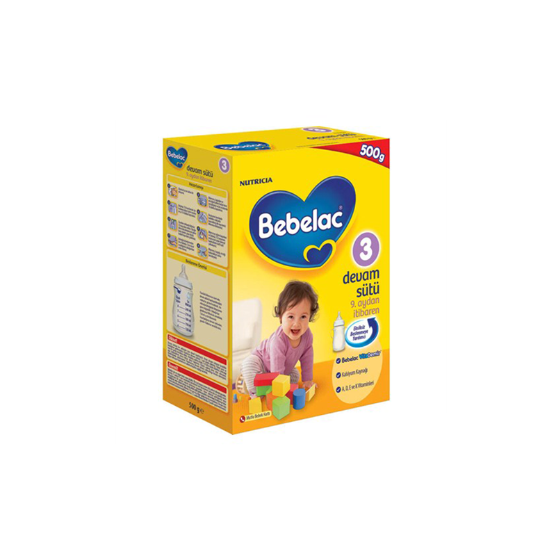 Bebelac 3 Devam Sütü 500 Gr Bebelac 3 Devam Sütü 500 Gr