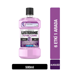 Listerine Total Care 6 Etki 1 Arada 500 ml - Hafif Nane