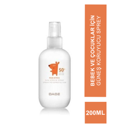 Babe Pediatrik Güneş Koruyucu SPF50+ Sprey 200 ml