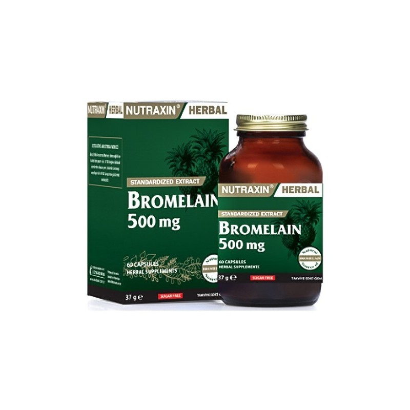 Nutraxin Bromelain 60 Kapsül
