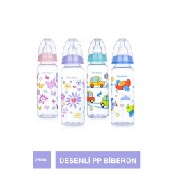 Bebedor Desenli Pp Biberon 250ml Orta Akış 24302