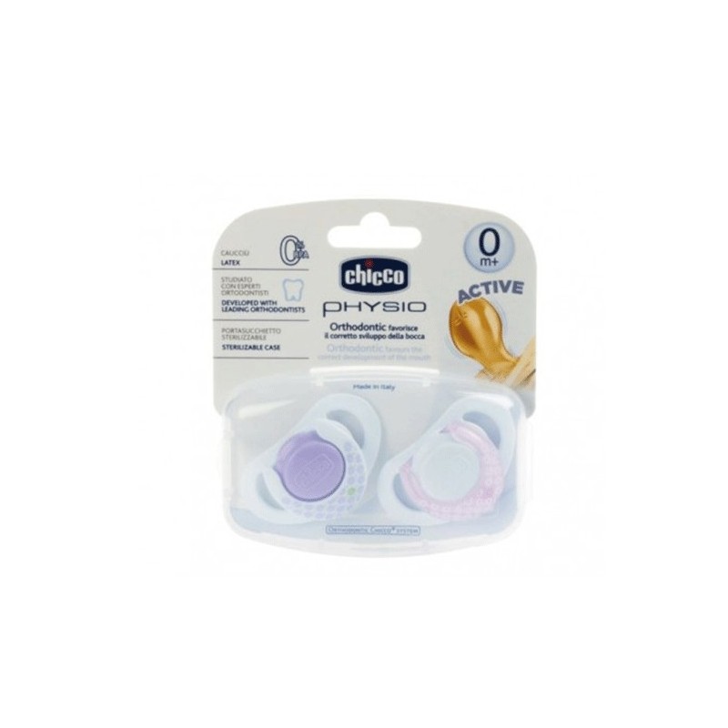 Chicco Physioring Kauçuk Emzik 2 li Mor 0 M+ Chicco Physioring Kauçuk Emzik 2 li Mor 0 M+