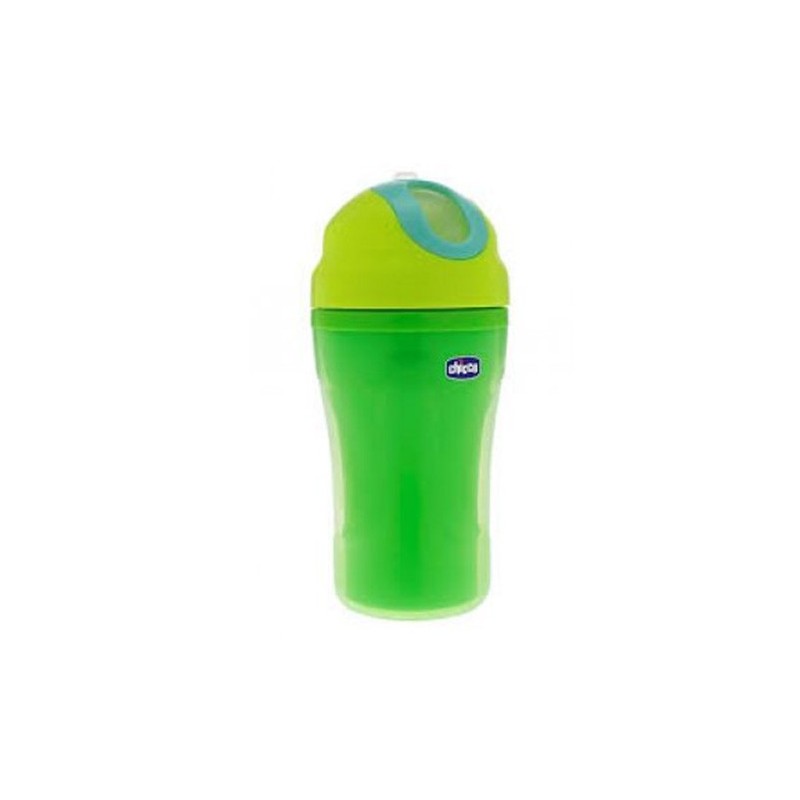 Chicco Insulated Cup Yalıtımlı Yeşil Suluk 18m+ Chicco Insulated Cup Yalıtımlı Yeşil Suluk 18m+