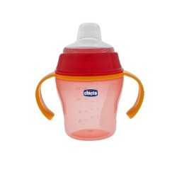 Chicco Soft Cup 200 ml Alıştırma Bardağı Turuncu