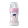 Chicco Biberon 150ml Silikon PP Pembe