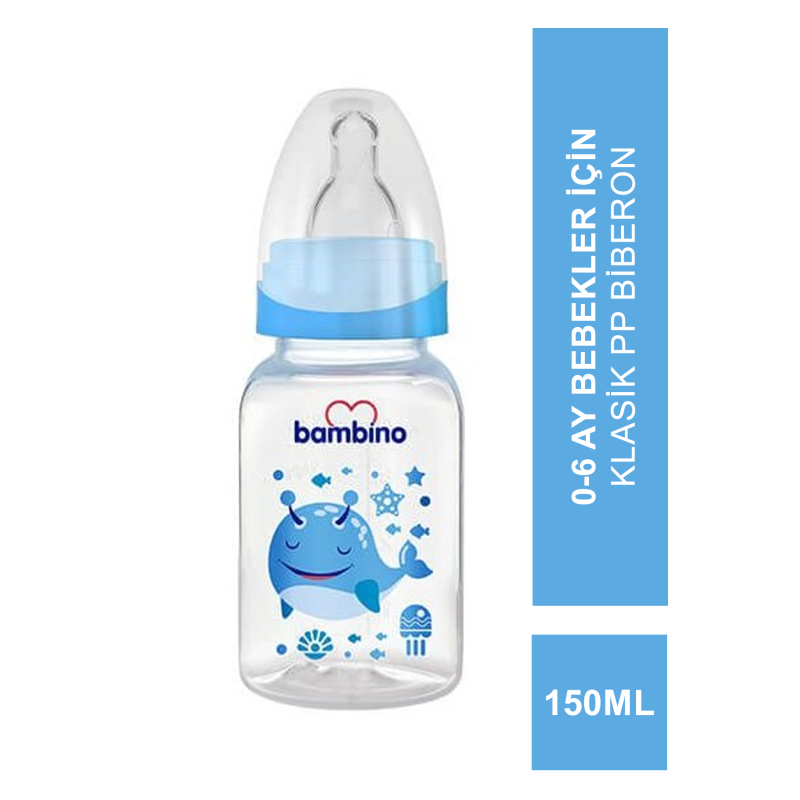 Bambino Klasik PP Biberon 150 ml ( B018 ) Bambino Klasik PP Biberon 150 ml ( B018 )