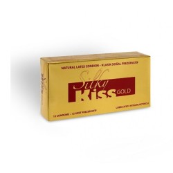Silky Kiss Gold Klasik Doğal Prezervatif Kayganlaştırıcılı 12 li